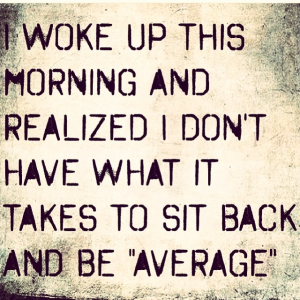 Not Average